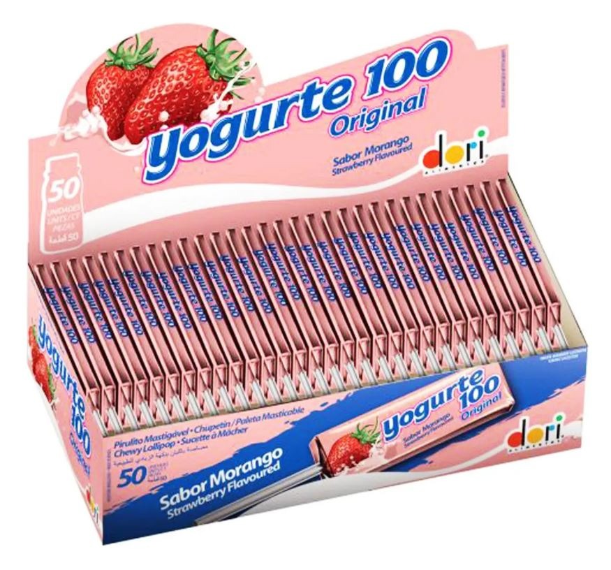 Golosinas Chupetin Paleta Yogurt X 50 Unidades
