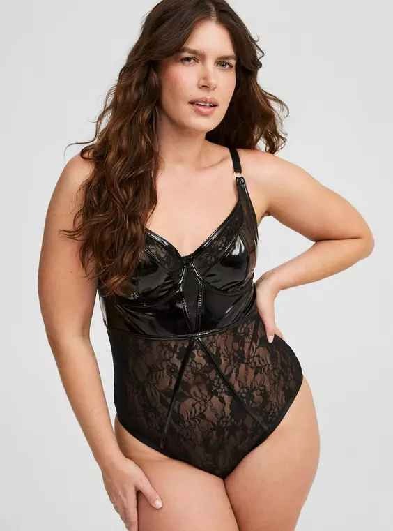 Pleather Bodysuit