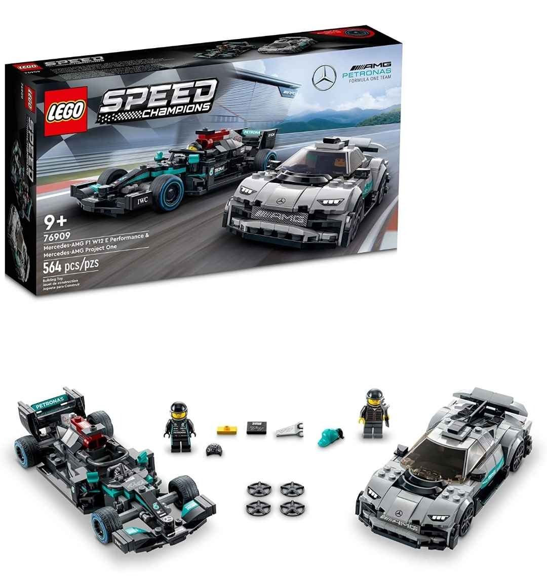 LEGO Mercedes AMG F1 W12 E Performance y Mercedes AMG Project One