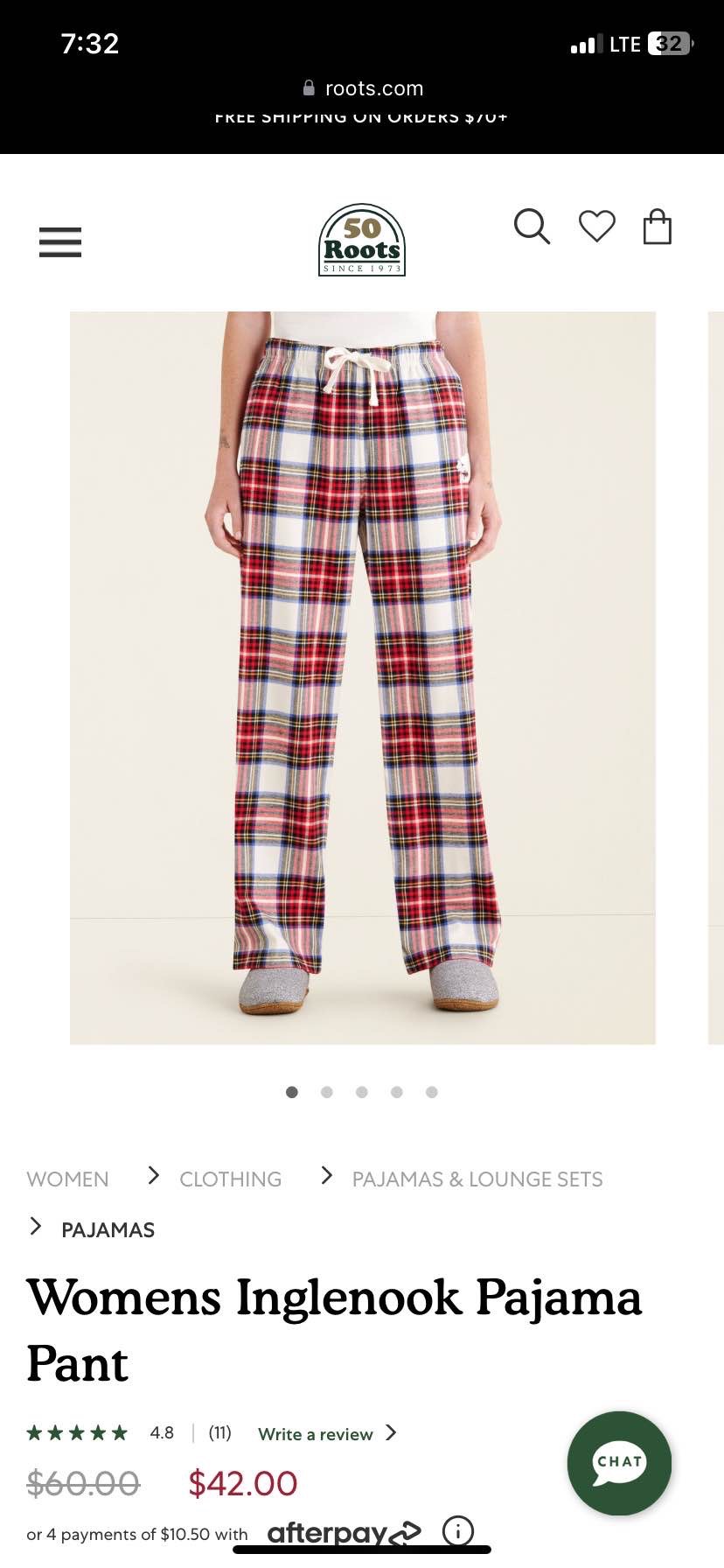 Womens Inglenook Pajama Pant