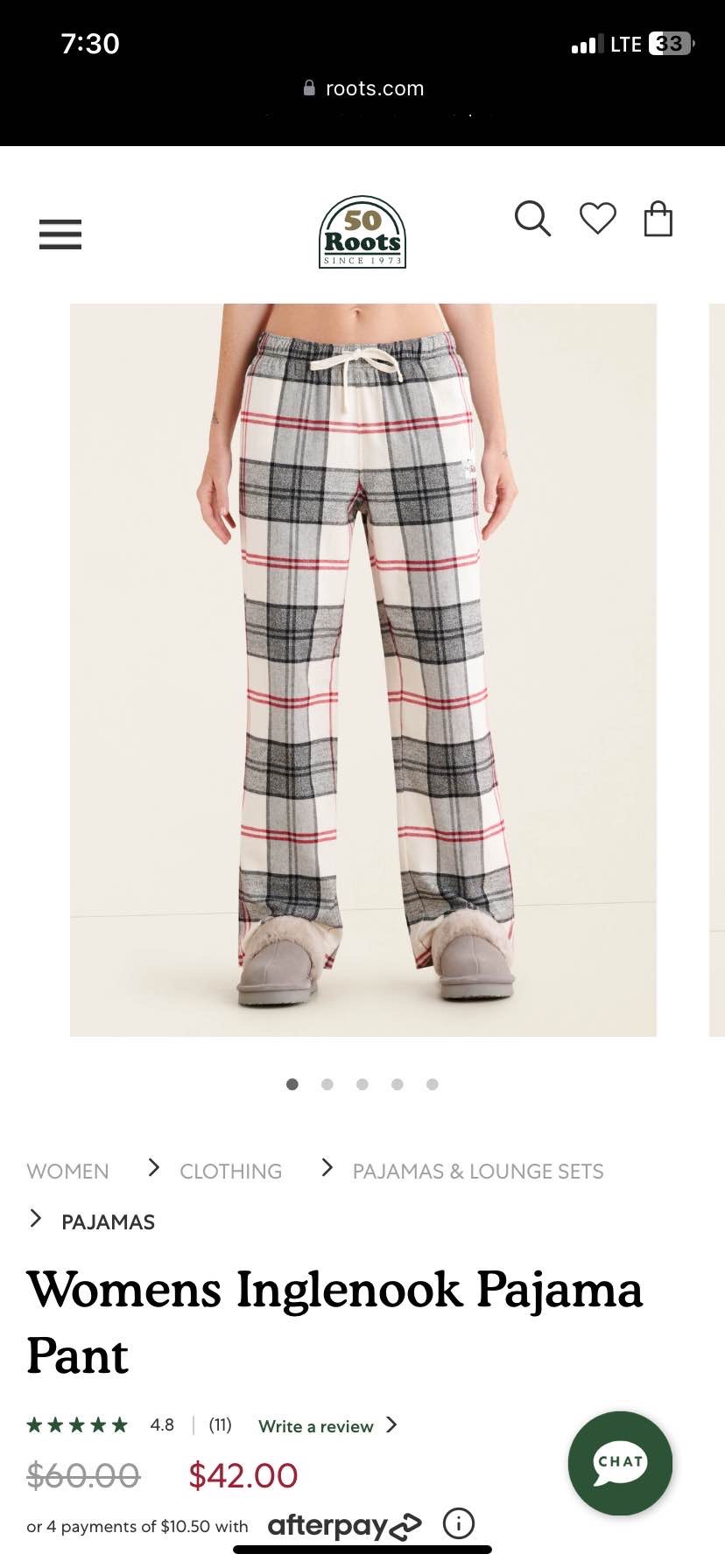 Womens Inglenook Pajama Pant