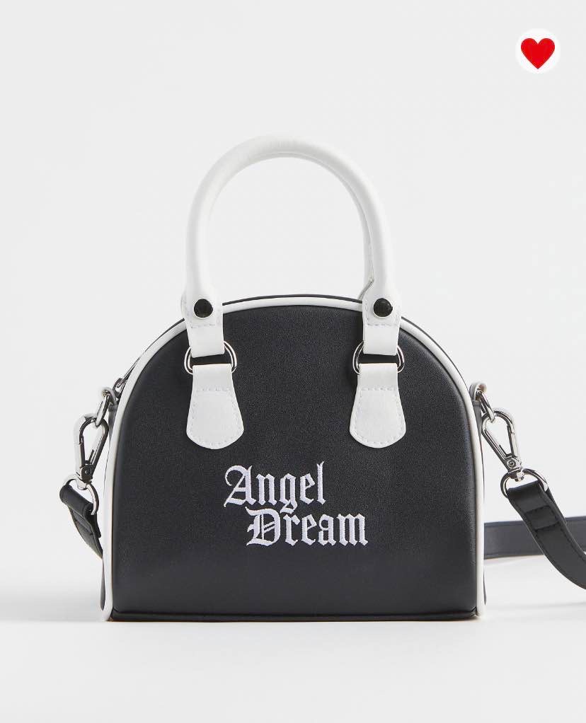 Handbag: Black/Angel Dream