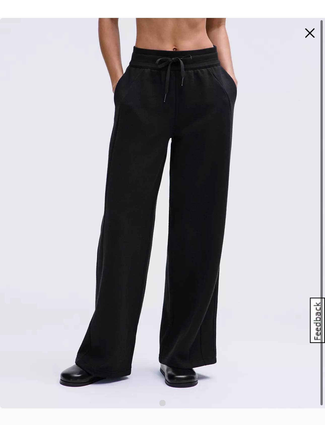Scuba Mid-Rise Wide-Leg Pant Regular