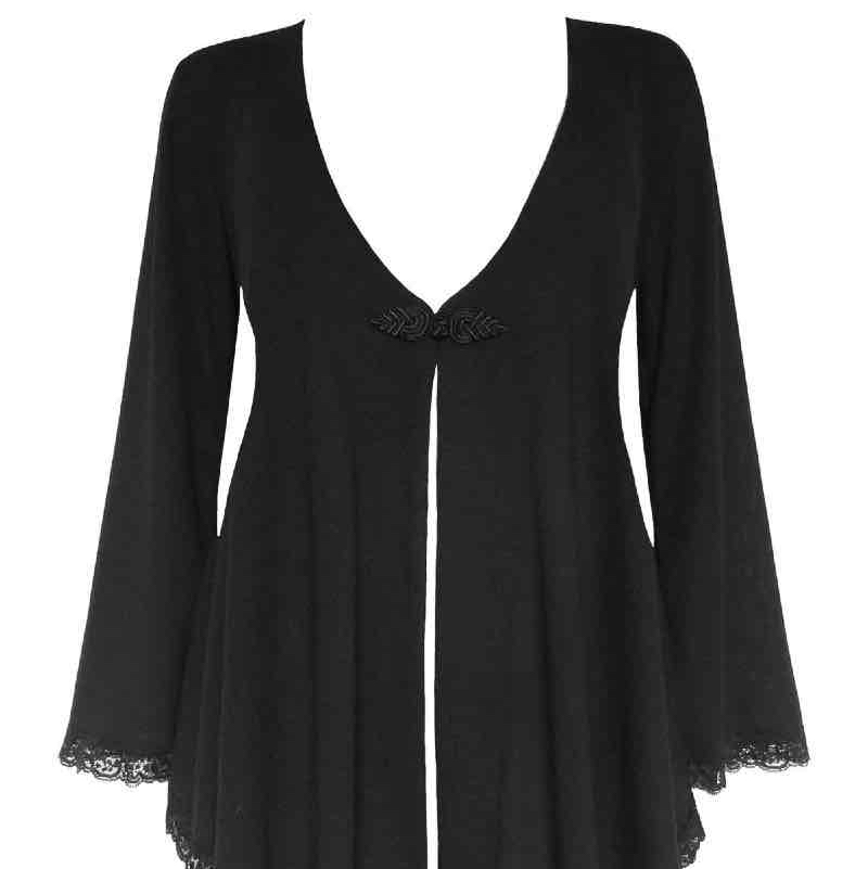 Embrace Sweater in Black Magic (2X)