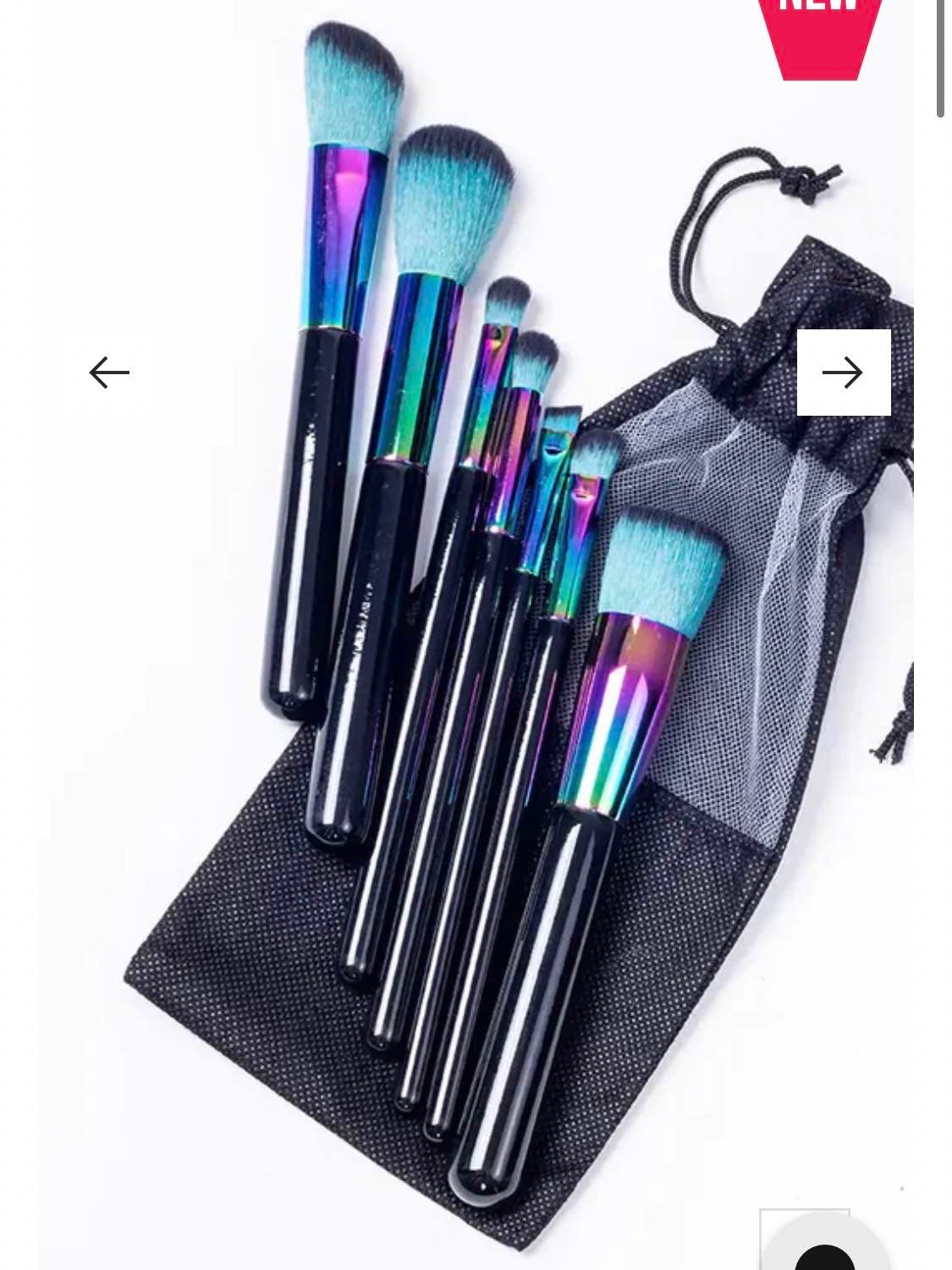 Dark Aurora Makeup Brush Set