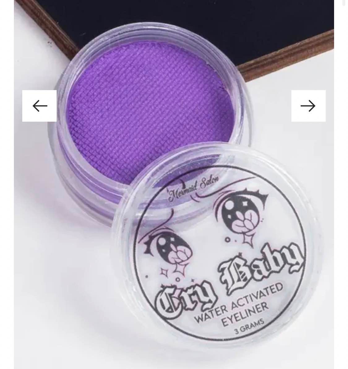 Cry Baby Water Activated Eyeliner | Witches | Purple
