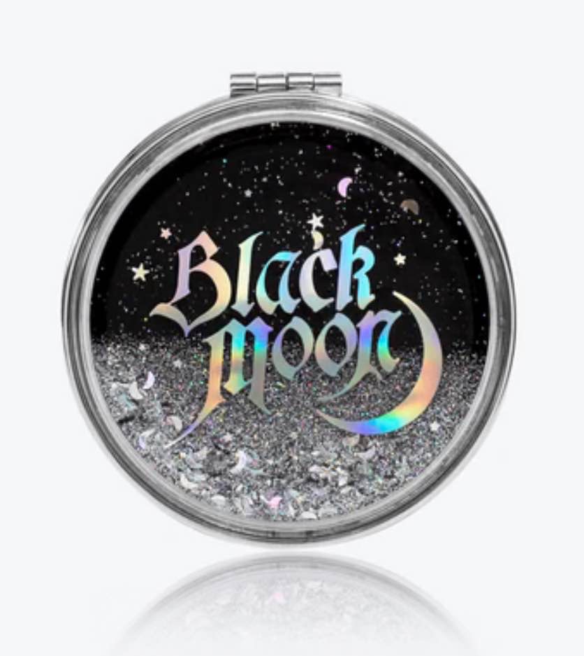 Black Moon Compact Mirror