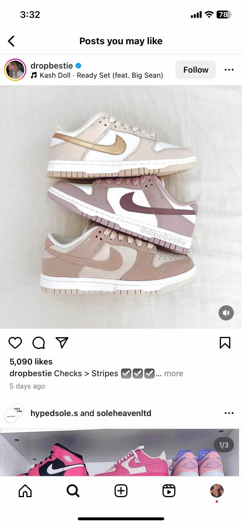 Nike Dunk Low "Sanddrift" sneakers