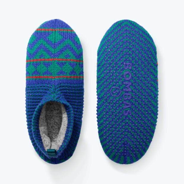Women's Gripper Slipper Fair Isle - Double Cushion