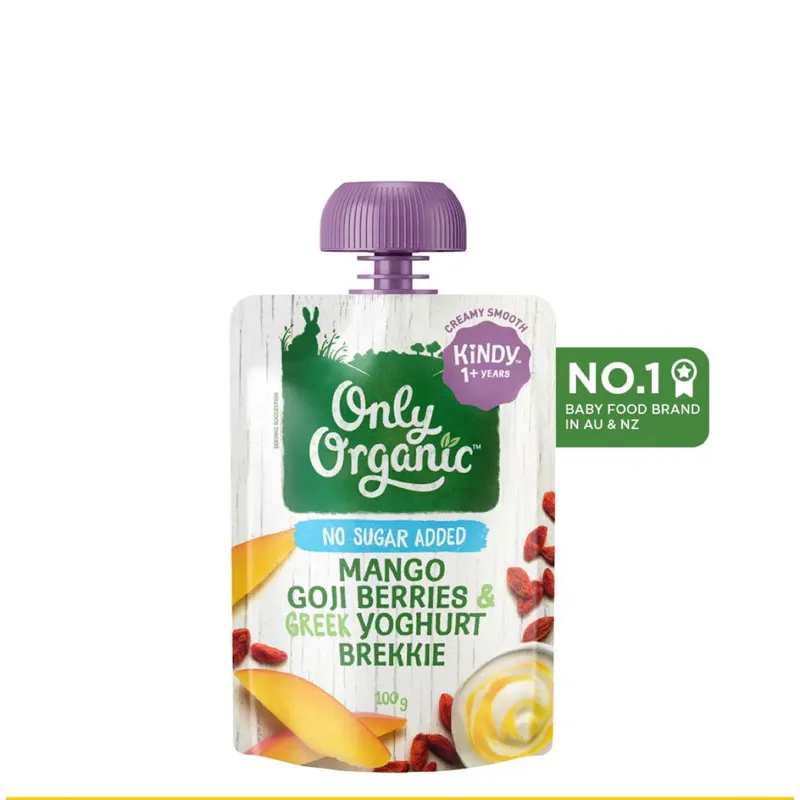 Only Organic Baby Food Mango Goji Berries & Greek Yoghurt