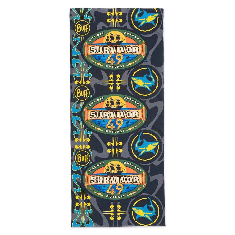 Survivor Season 49 Black Merge Tribe BUFF® Headwear