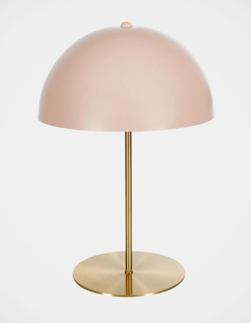 Vue Trom 30x30x46cm Copper Coloured Antique Table Lamp In Coral | MYER