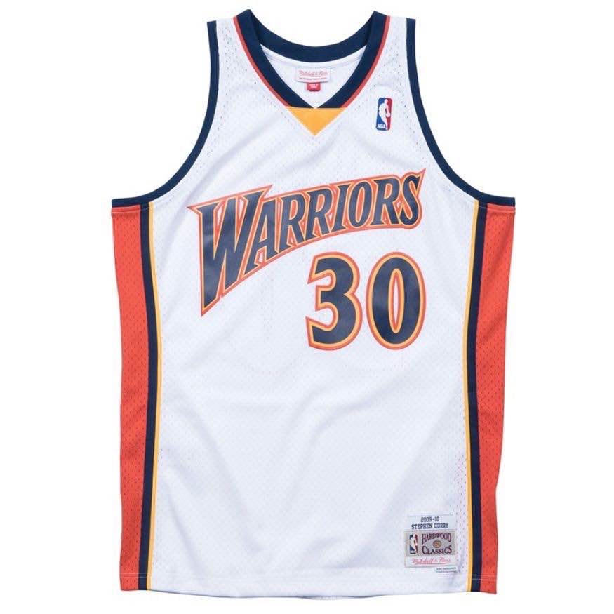 Jersey Mitchell & Ness Curry ALB