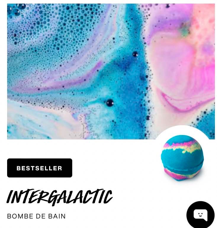 bombe de bain LUSH