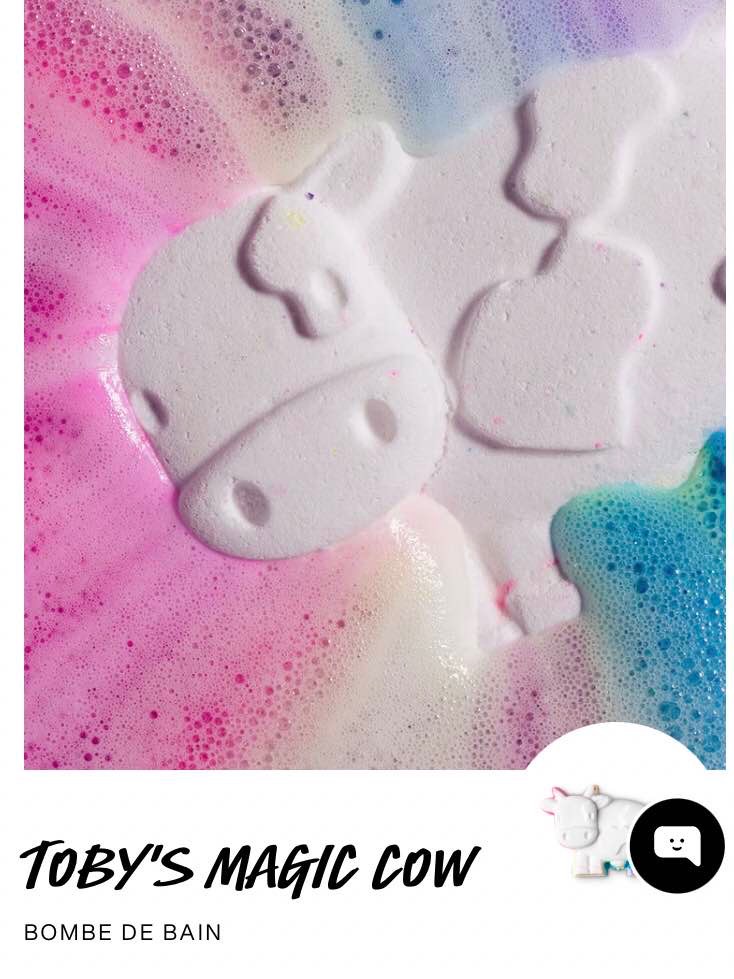 bombe de bain au lait de coco LUSH