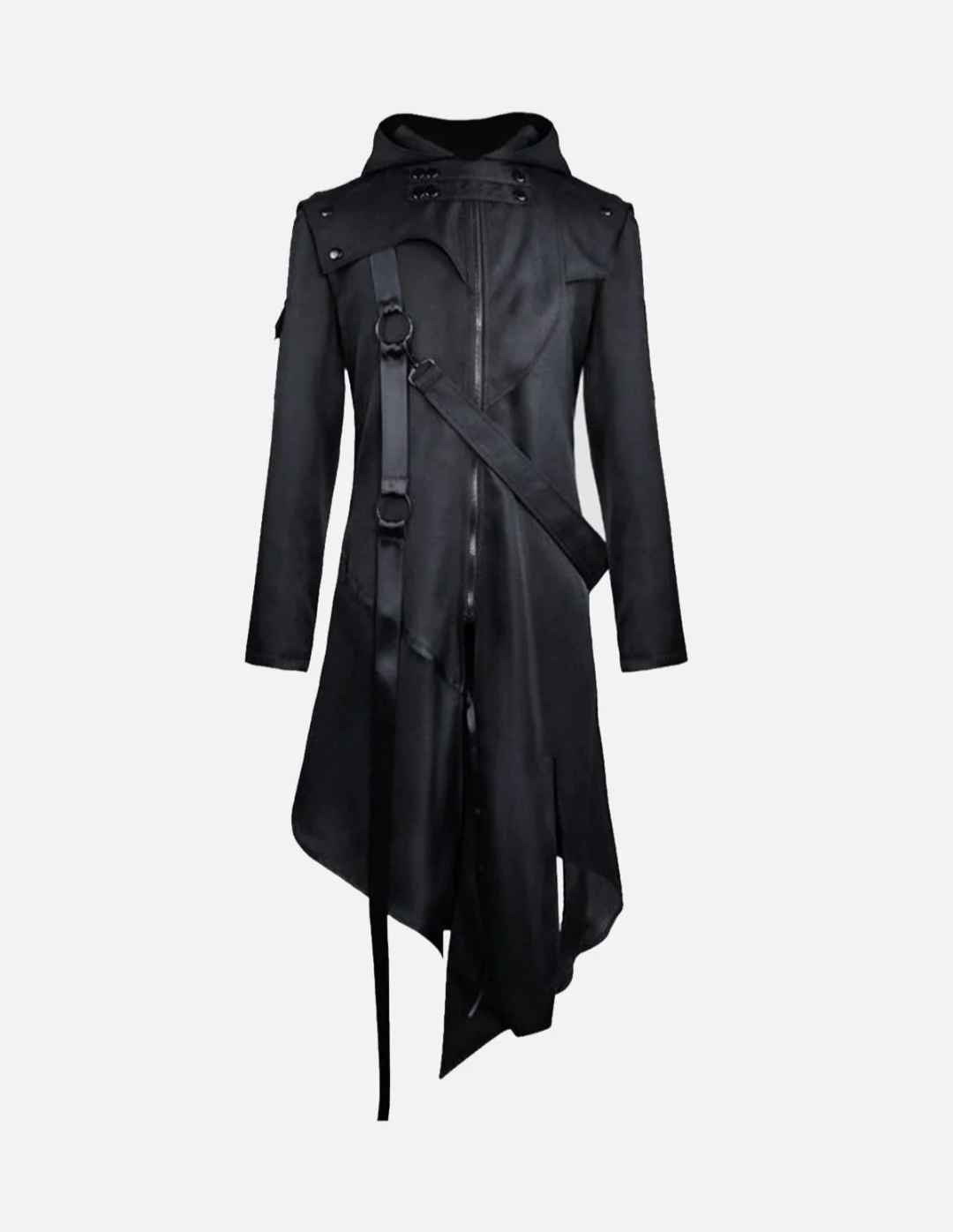 NEV Medieval Retro Irregular Ribbons Long Cloak