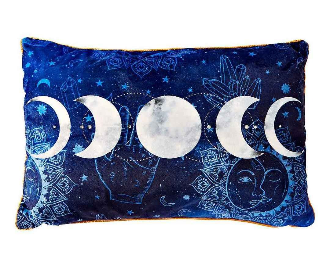 Tarot Moon Phase Pillow - Spirithalloween.com