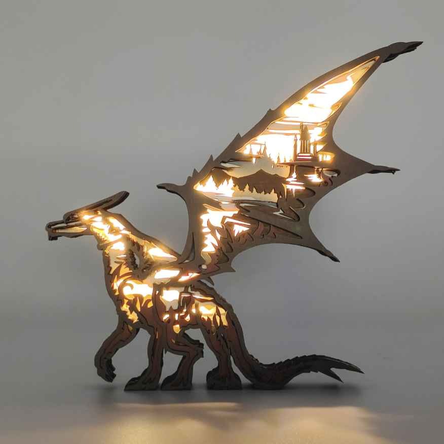 Dragon Carving Handcraft Gift