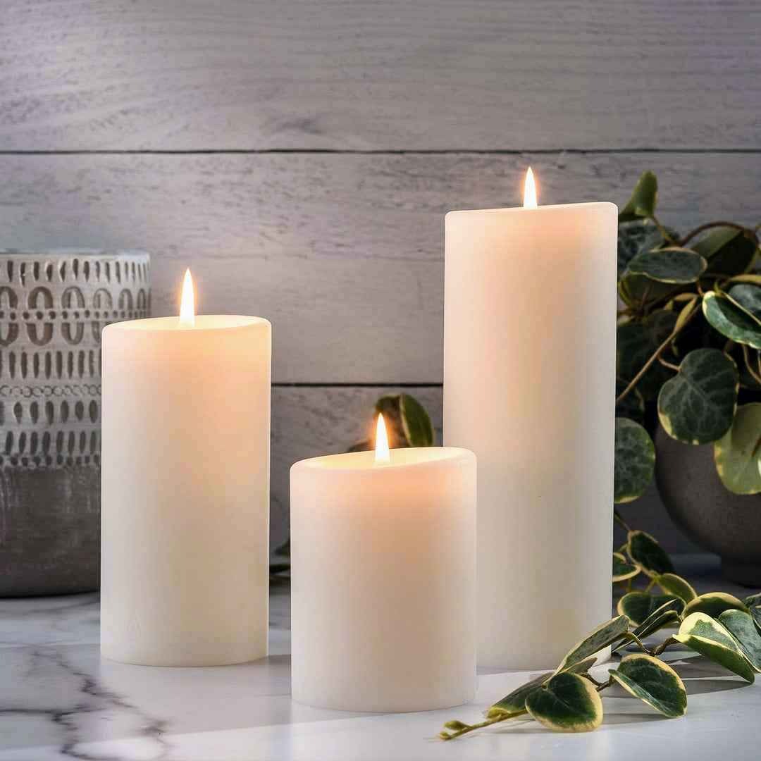 Natural Pillar Candles