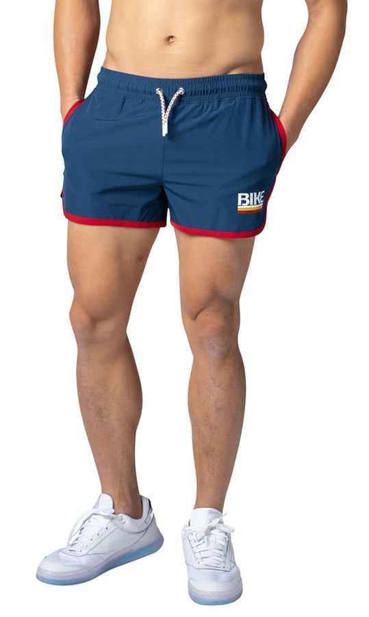 Track Short 4-Way Stretch - French Navy