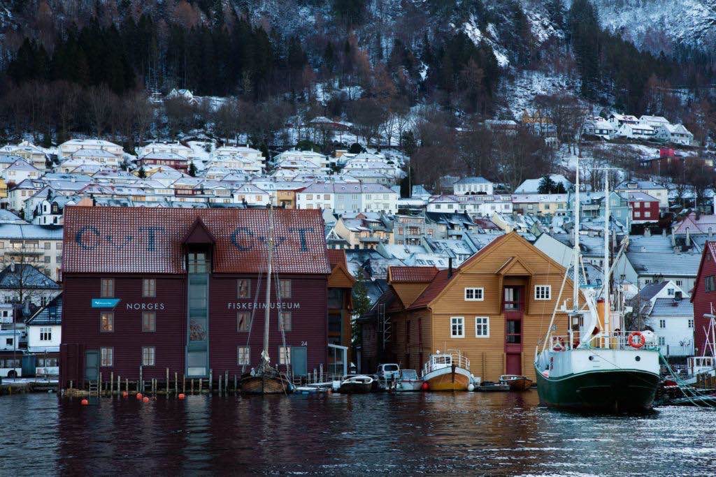 Bergen in winter