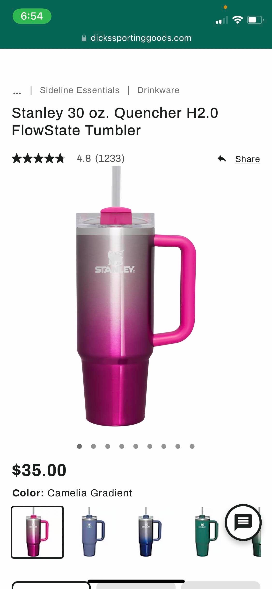 Stanley 30 oz. Quencher H2.0 FlowState Tumbler