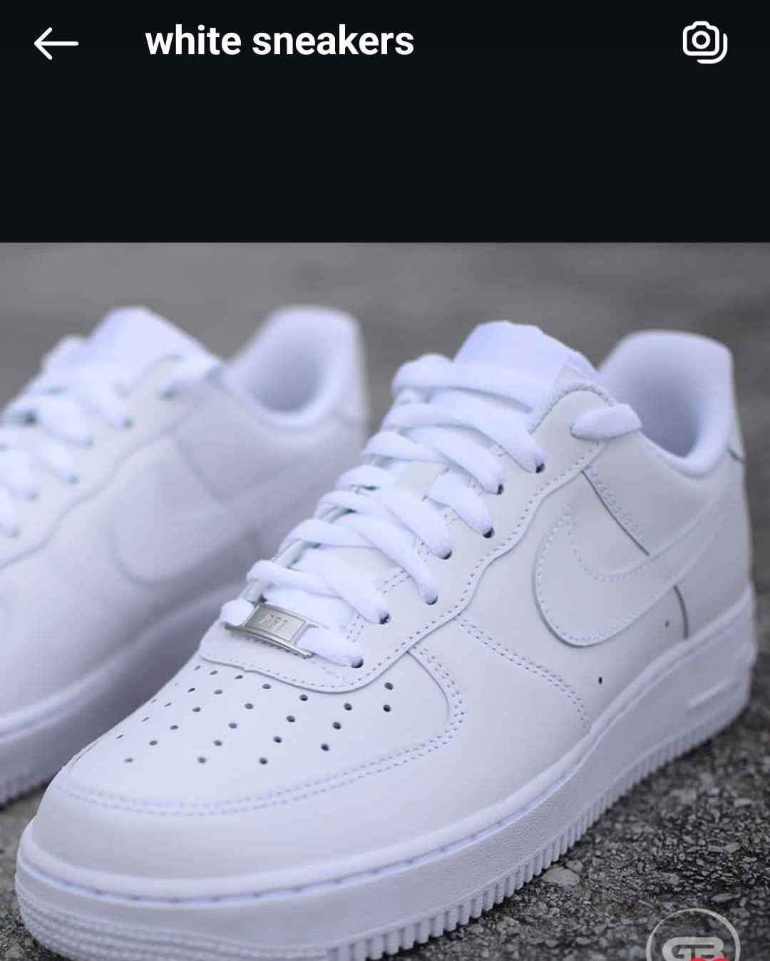 white Sneakers