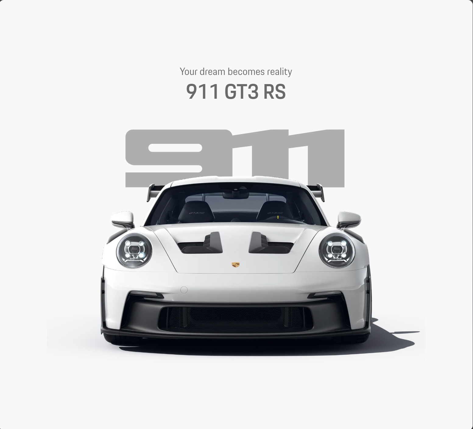 Porsche 911 GT3 RS