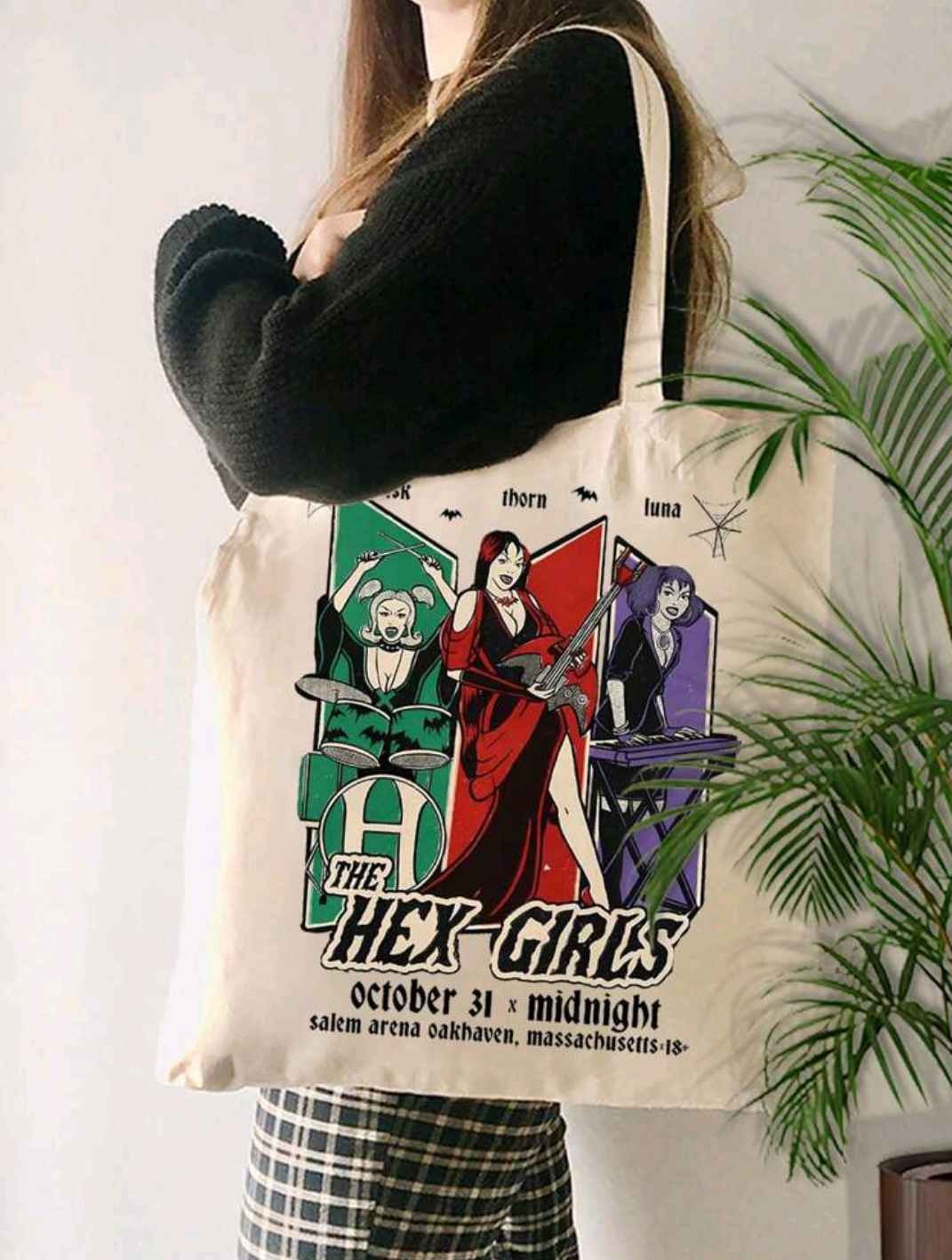 Tote bag Hex Girls