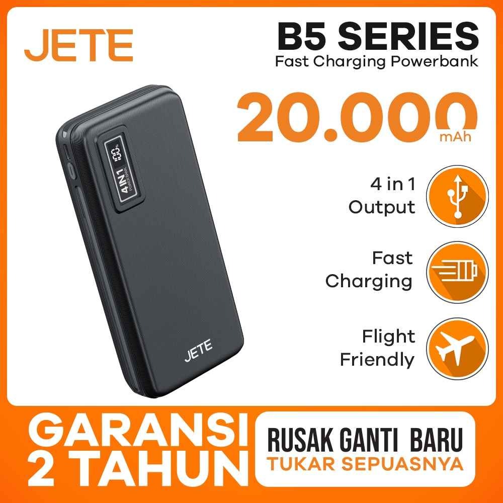 Jete B5 Powerbank 20.000 MaH