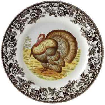 Spode Woodland Dinner Plate 10.5 Inch (Turkey)