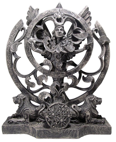 Queen of Heaven Statue by Dryad Designs (stone finish)
