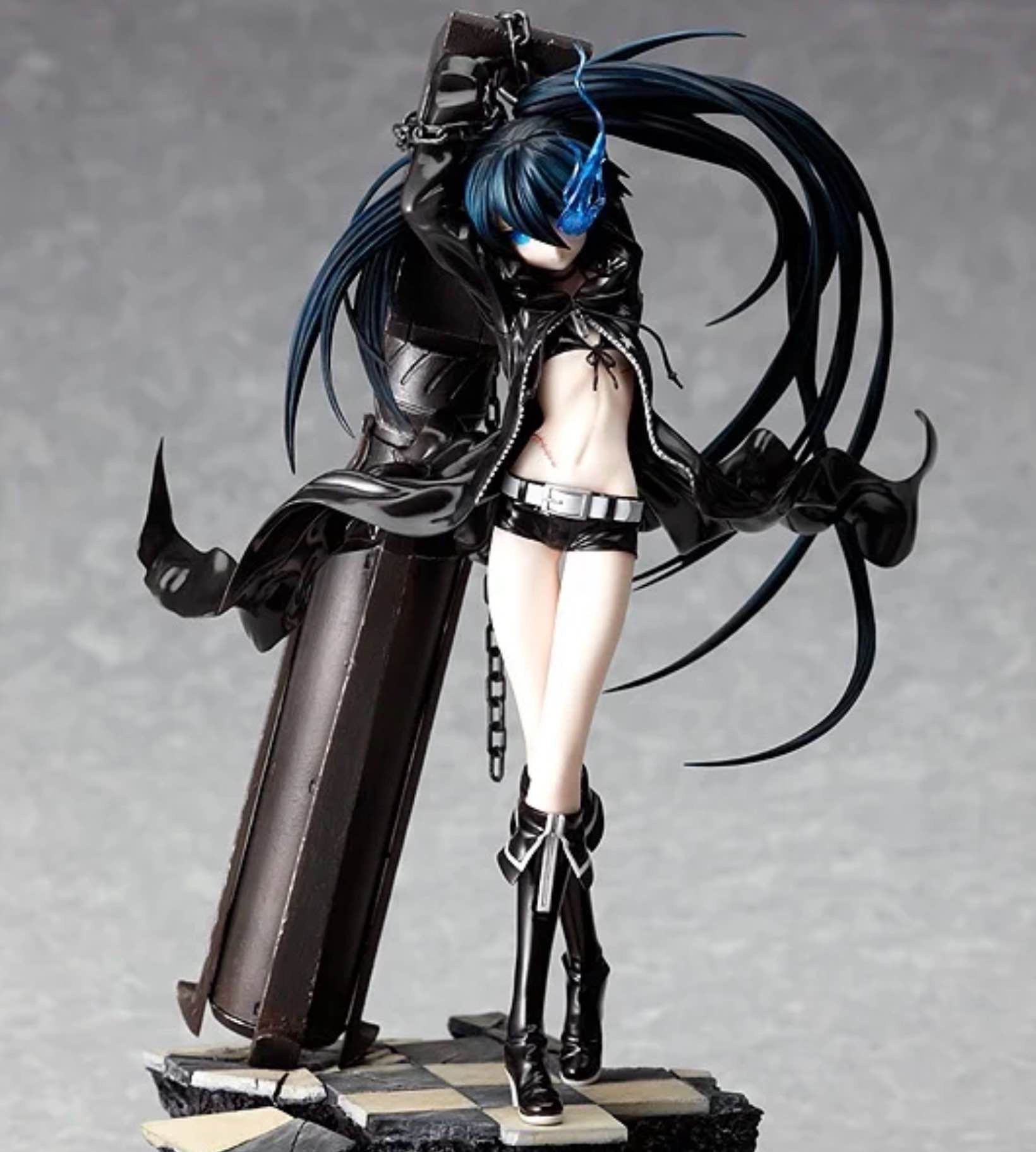 Black Rock Shooter Rock Cannon Ver. 1/8 Complete Figure - Brand-new