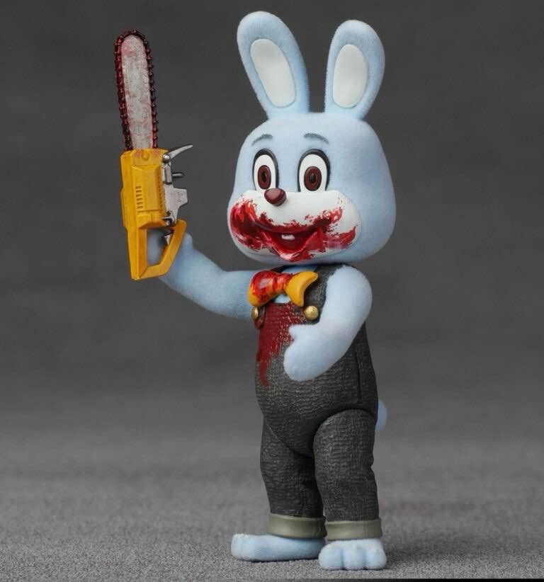 Silent Hill 3 Mini Action Figure Robbie the Rabbit Mini Blue Neo Version 10 cm