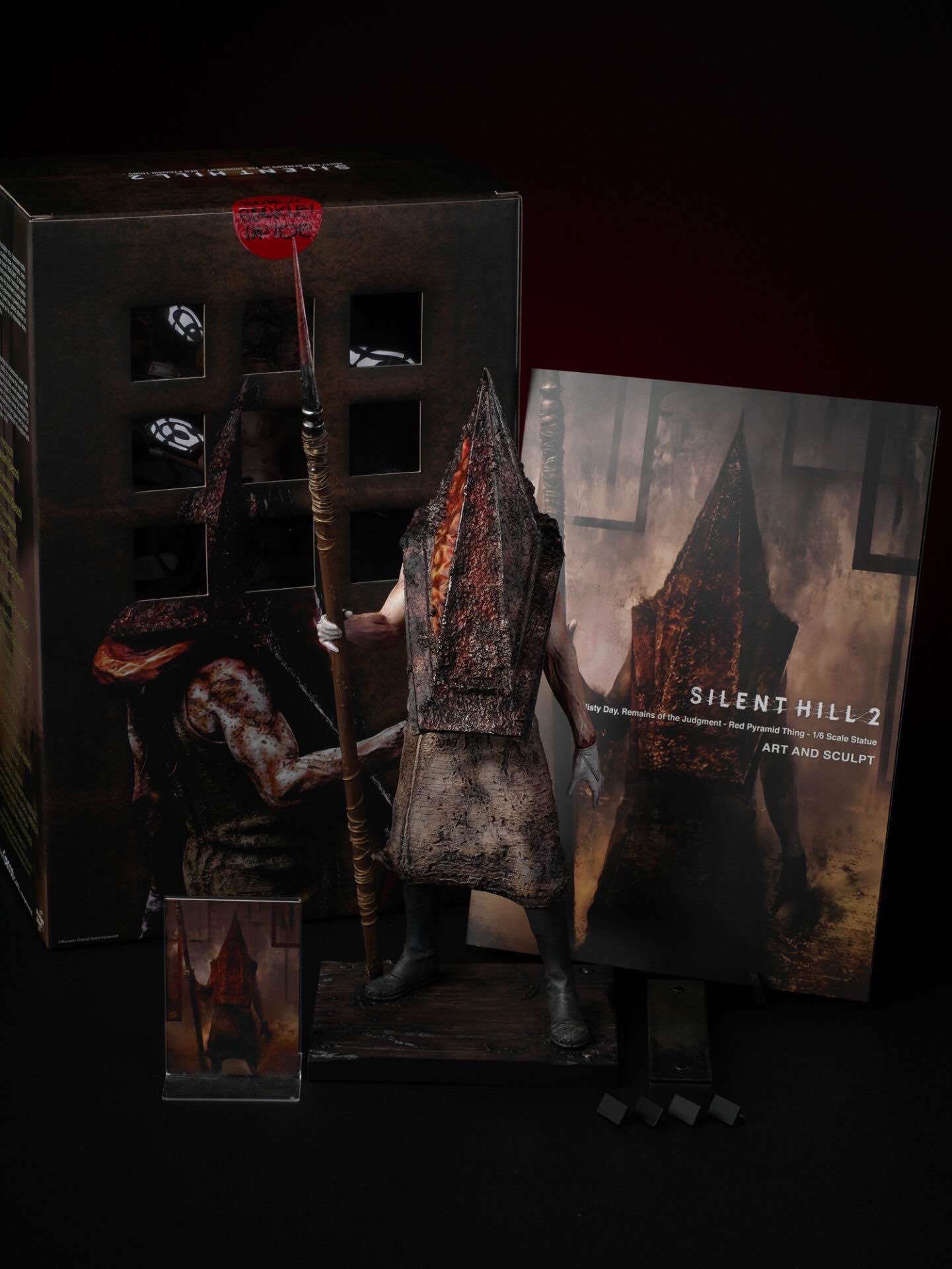 gecco silent hill 2 red pyramid thing misty day remains of judgement 1/6 scale figure