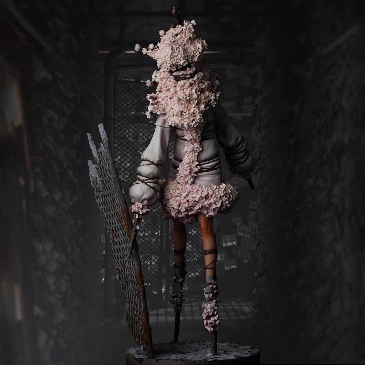 gecco silent hill the short message sakura head 1/6 scale figure