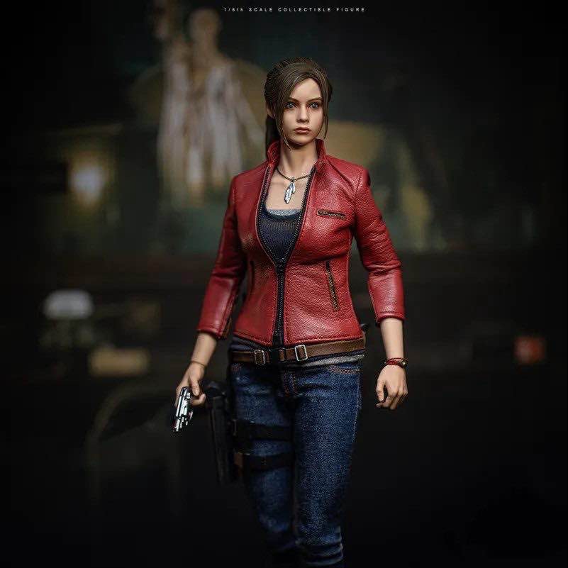 Resident Evil RE:2 Claire Redfield Notes DAMTOYS 1/6 Collectible Action Figure