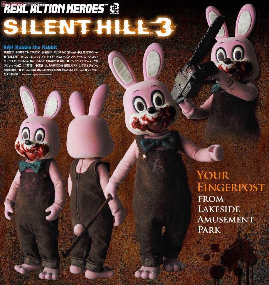 Silent Hill RAH Robbie the Rabbit Figure Medicom Toy Rare NEW
