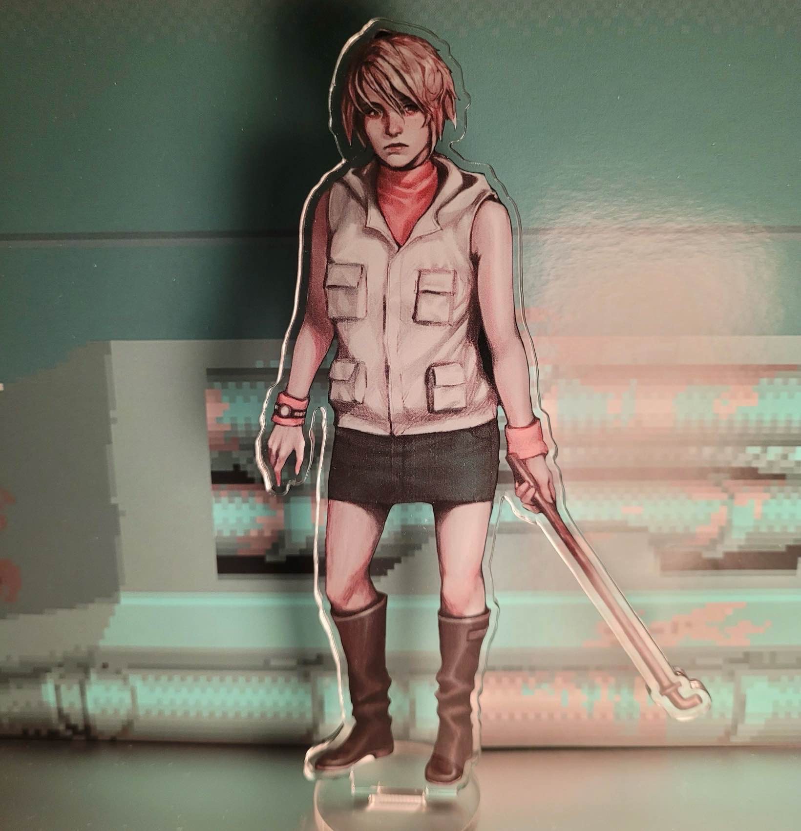 etsy silent hill/resident evil acrylic stands <3