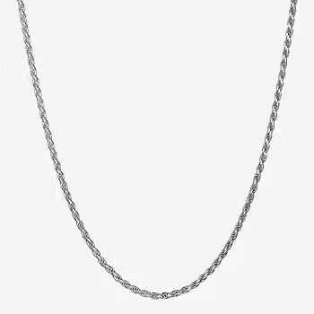 24" Silver Rope Chain