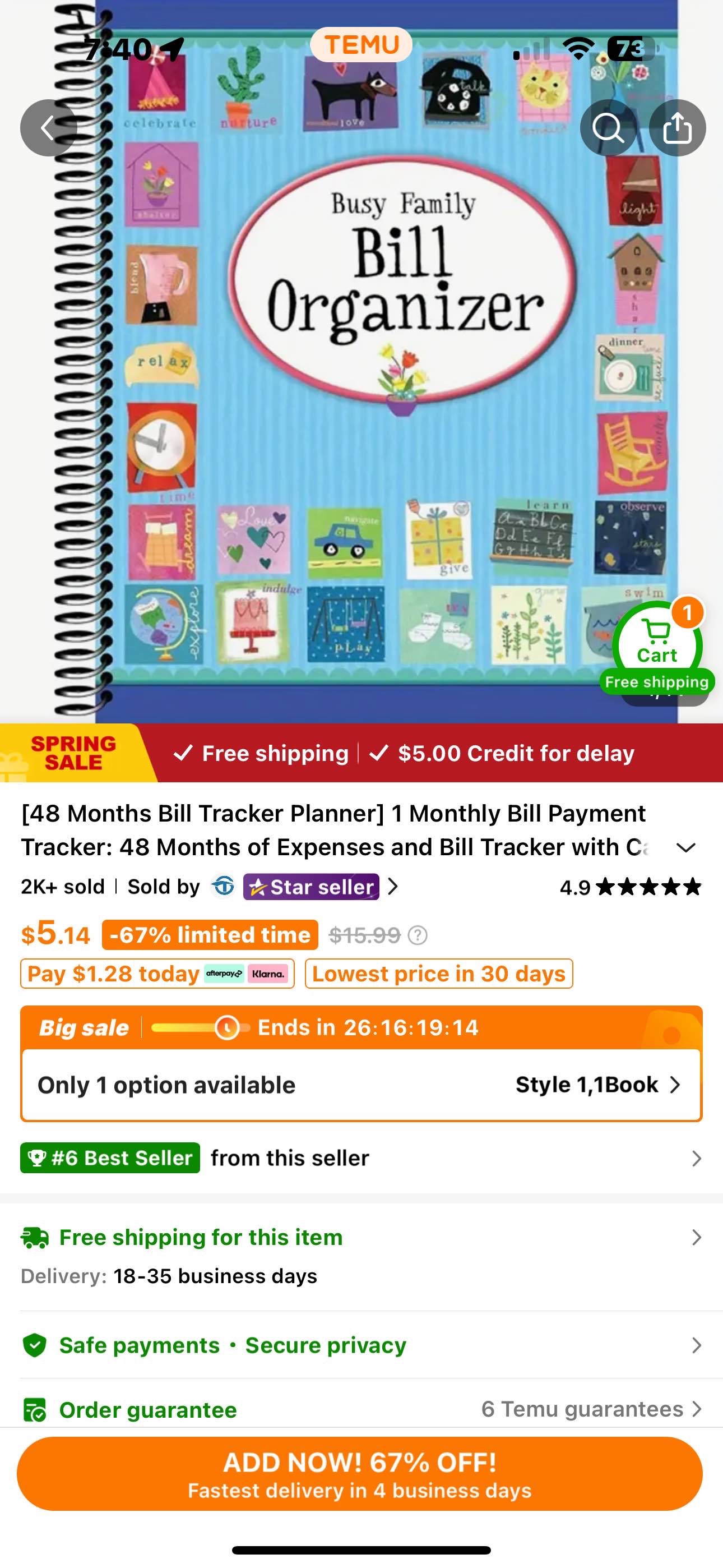 [48 Months Bill Tracker Planner] 1 Monthly Bill Payment Tracker: 48 Months of Expenses and Bill Tracker with Ca
