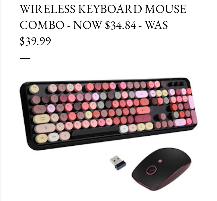 Wireless Keyboard && Mouse