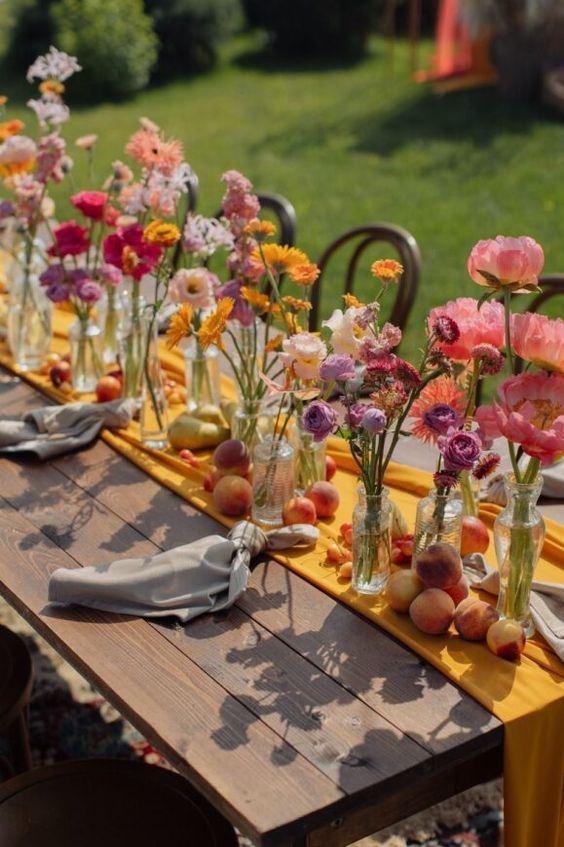 Flowers decoration for Asya's birthday