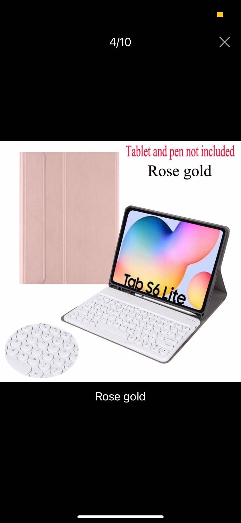 tablet samsung S6 litecase