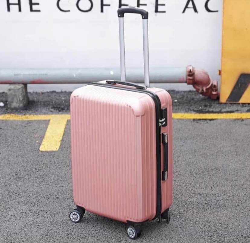 pink /rose gold  20 " luggage