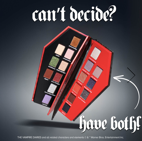 The Vampire Diaries x Salvatore brothers palette duo