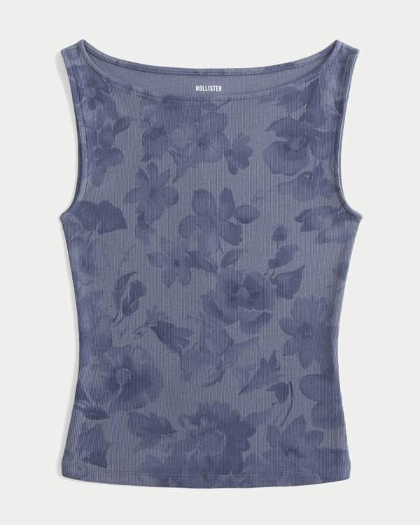 Slash-Neck Tank