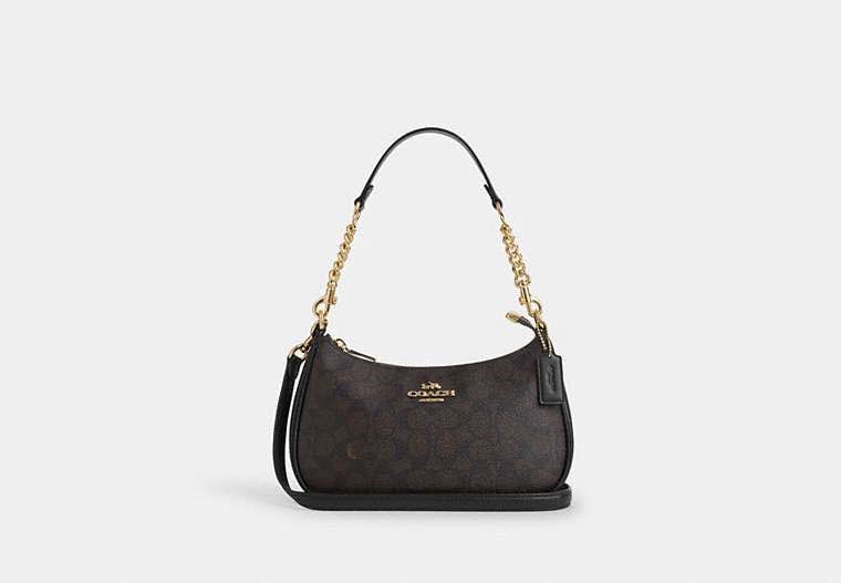 Coach Teri Shoulder Bag in Signature Canvas