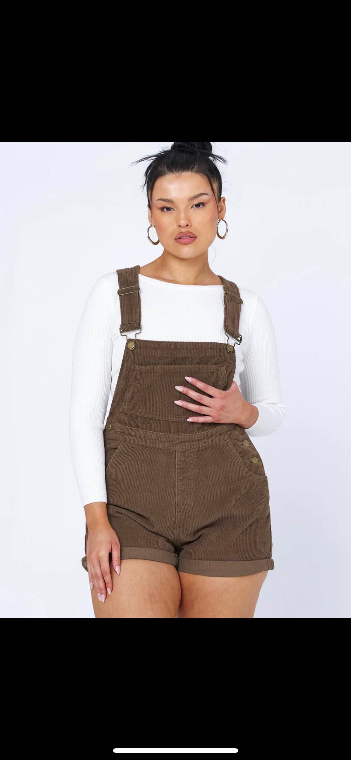 KACEY OVERALLS BROWN
