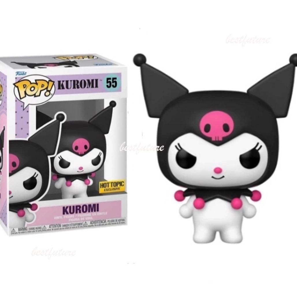 FUNKO POP Japan Anime Figures #55 kuromi Action Figure Toys Gifts Collection Furomi Model Doll Toys